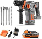 FUXTEC 20V Accuklopboormachine FX-E1RH20 met Beitelset