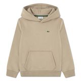 Lacoste hoodie zand Sweater Beige Effen - maat 152