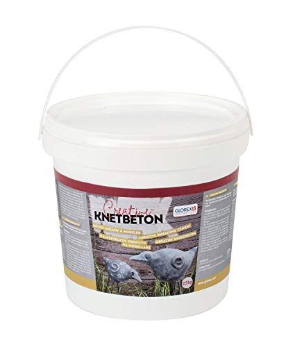 Glorex GmbH GLOREX Creative kneedbeton, modelleer, grijs