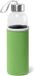 Bellatio Design Stricker Europe Sport waterfles/drinkfles - met softshell beschermhoes groen - 520 ml - Sportfles - Bidon - 22 cm