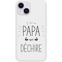 Apple Siliconen hoesje compatibel met iPhone 14 Dad who rockt