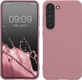 kwmobile telefoonhoesje geschikt voor Samsung Galaxy S23 - Back cover in mat oudroze