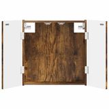 vidaXL Dartbord Kabinet DELFT Gerookt eiken