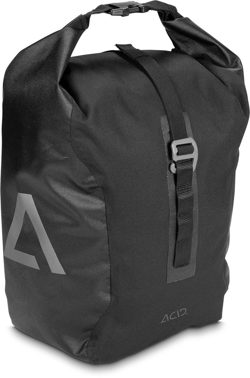 ACID TRAVLR 15L Single Pannier - Black