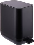 Relaxdays Prullenbak - 7 l - zwart