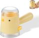 Elodame B.V. Distributeur de sel - Distributeur d'épices - Cuillère doseuse en forme d'oiseau pour cuisine et maison - Pot à condiments anti-poussière et résistant à l'humidité - Hermétique - Décoratif et fonctionnel - Accessoire de cuisine mignon - Couleur jaune