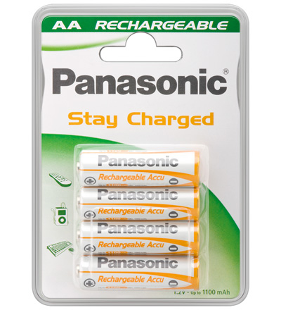 Panasonic AA 1.1Ah NiMH 4-BL Panasonic