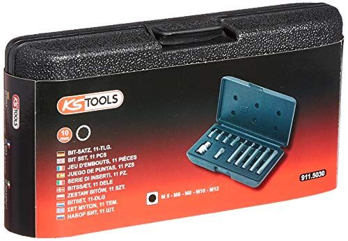 KSTools 911.5030 10 mm CLASSIC bitset, 11-delig, veeltand - 4042146053867