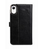 Bigben Connected Folio Wallet - Flip cover voor mobiele telefoon - synthetisch - zwart - voor Apple iPhone XR