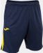 Joma Championship VII Trainingsshort Kinderen - Marine / Geel | Maat: 152