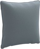 vidaXL Rugkussen PUTTEN 100% Polyester Blauw 40 x 40 x 15 cm