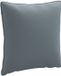 vidaXL Rugkussen PUTTEN 100% Polyester Blauw 40 x 40 x 15 cm