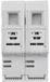 Eaton CHCC2DU Zekeringhouder 2-fasig Geschikt voor Buiszekering 10.3 x 38 mm 2-polig 30 A 600 V 6 stuk(s)