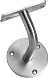 Intersteel Leuninghouder vlak zadel rvs geborsteld