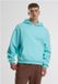 Urban Classics Fluffy Hoodie/trui - 3XL - Blauw