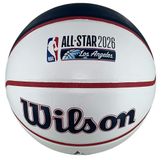 WILSON Ballon de basketball 2026 NBA All-Star Game Panneau blanc autographe – Los Angeles