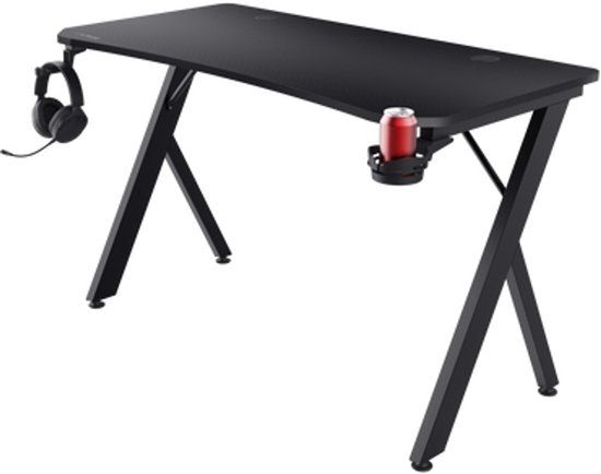 Trust GXT 712 Dynamus Gaming Desk Zwart