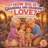 How Big Is Grandma and Grandpa's Love?: A Cozy Story About a Love That Never Ends