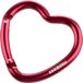 Munkees Mousqueton Cœur 3,8 cm Rouge