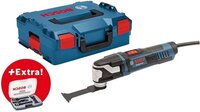 Bosch GOP 55-36 Multitool + 4-delige accessoireset in L-Boxx - 550W