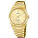 Festina Swiss Made Herenhorloge Anal. van Roestvrij Staal 316l Goudkleurig