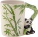 Puckator Mok met panda handvat Aardewerk Panda 300 ml