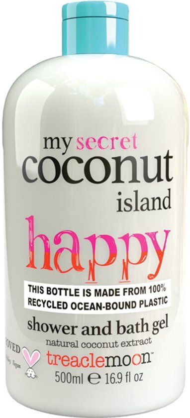 Treaclemoon Douchegel - My Coconut Island 500ml - Kokosnoot - Unisex