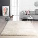 Mia's tapijten Lotte Modern Soft hoogpolig (70 mm) tapijt, beige, 120x160 cm