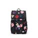 Herschel Retreat petit sac à dos - noir avec fleurs tourbillonnantes