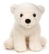 Ours en peluche - Assis - 19 cm - Ours polaire en peluche - Blanc