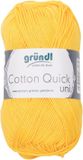 Gründl Wolle 865-138 Cotton Quick Uni maisgeel