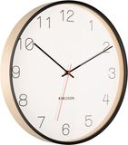 Karlsson Wandklok Joy - Zwart - Ø40cm - Wandklok Modern