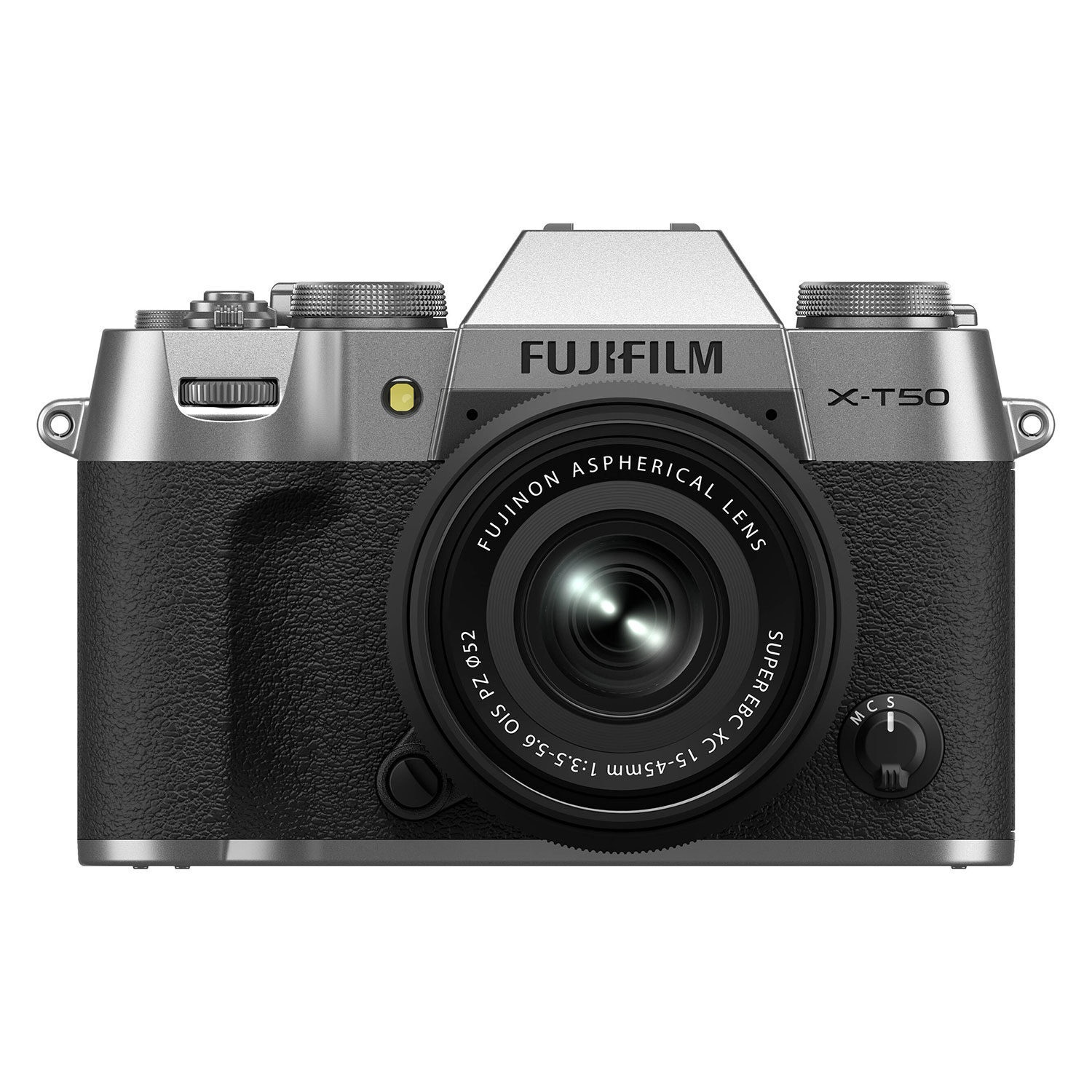 Fujifilm Fujifilm X-T50 systeemcamera Zilver + 15-45mm