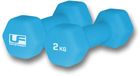 UFE Urban Fitness Hex Dumbbells - Neopreen Bedekt (Paar) Sky - 2kg