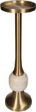 HD Collection Kaarsenhouder Aluminium Goud 11x11x39.5cm