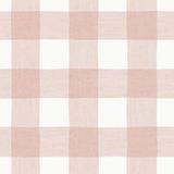 Me&miniMe Behang met Vichy ruiten - Roze/Wit - 0,53 x 10,05 m