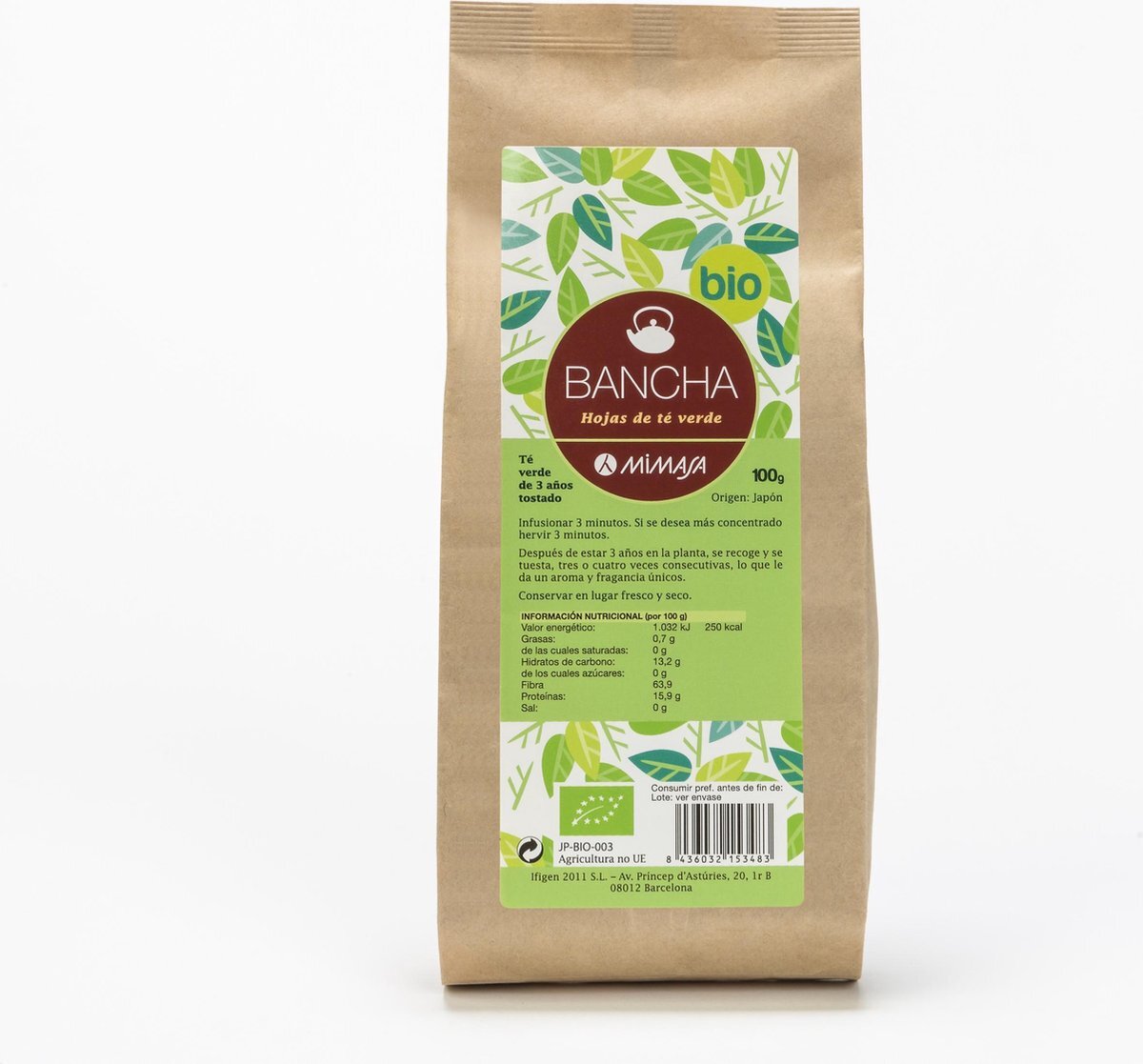 MIMASA Te Bancha Eco 100g