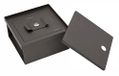 ARREGUI Terra 22804W-S1 Camouflagekluis voor verborgen bodeminstallatie, kleine inbouwkluis, geheime geldverstopplaats, 10 x 20 x 20 cm, 2,3 l, zwart