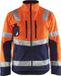 Blåkläder Blaklader Softshell jack High Vis 4900-2517 - High Vis Oranje/Marineblauw - XXXL