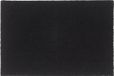 vidaXL Tapis de porte - Fibre de coco - 60x90 cm - Noir