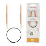 KnitPro KP35311 40 cm x 5,5 mm Basix Vaste Cirkelnaalden, Berk