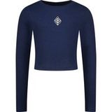 Vingino Girls G-basic-rib Longsleeve T-shirt Dark Blue