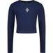 Vingino Girls G-basic-rib Longsleeve T-shirt Dark Blue