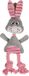 Flamingo Pieno Lapin avec Corde Gris