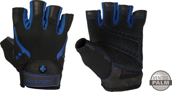 Harbinger Men's Pro Fitness Handschoenen - Blauw - S