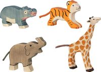 Holztiger Jungle Starterpack - 4 Stuks - Hout - 3 Jaar