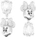 Swarovski Disney 5668779 Oorknoppen Zilver