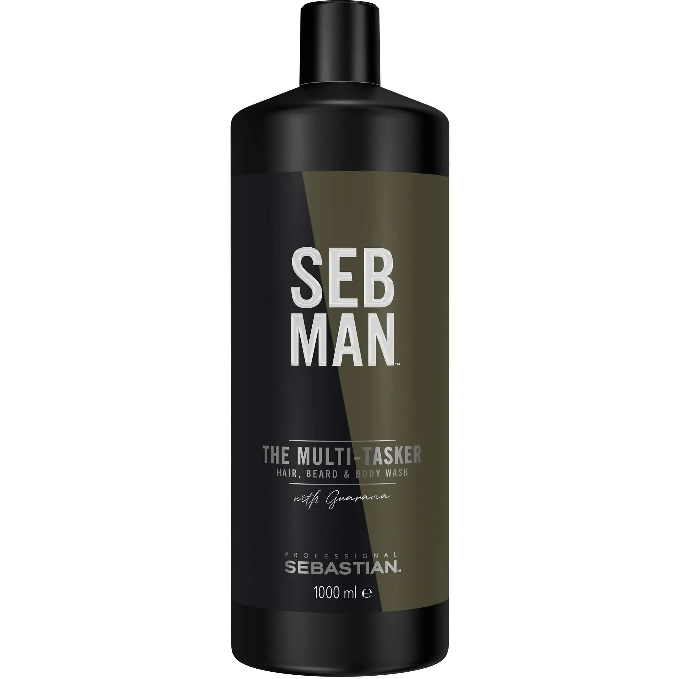 Seb Man The Multitasker Hair, Beard & Body Wash 1000ml Shampoo