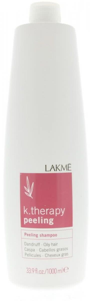Lakme K.Therapy Peeling Shampoo Oily Hair 1000ml- Anti-roos shampoo