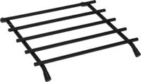 Bellatio Design Pannenonderzetter - 4 stuks - Zwart - Metaal - 20 x 20 cm